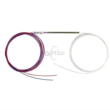 Acoplador de fibra de doble ventana