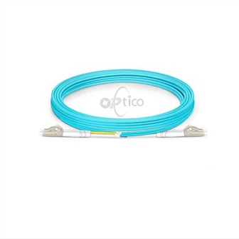 Cable de conexión dúplex LC a LC OM3