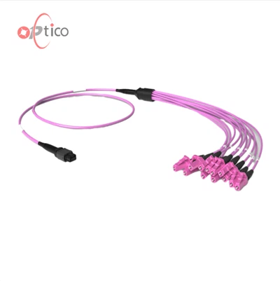 Cable de conexión 12F MPO LC OM4
