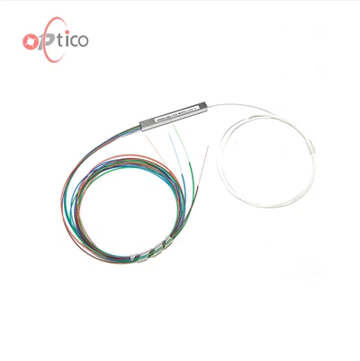 Divisor PLC tipo fibra desnuda 1x9
